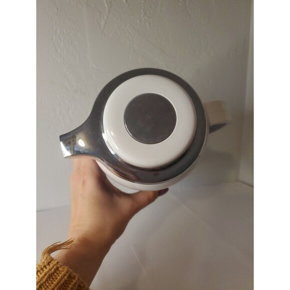 Snowman Thermal Carafe Pitcher Winter Holiday Christmas Party - Picture 5 of 6